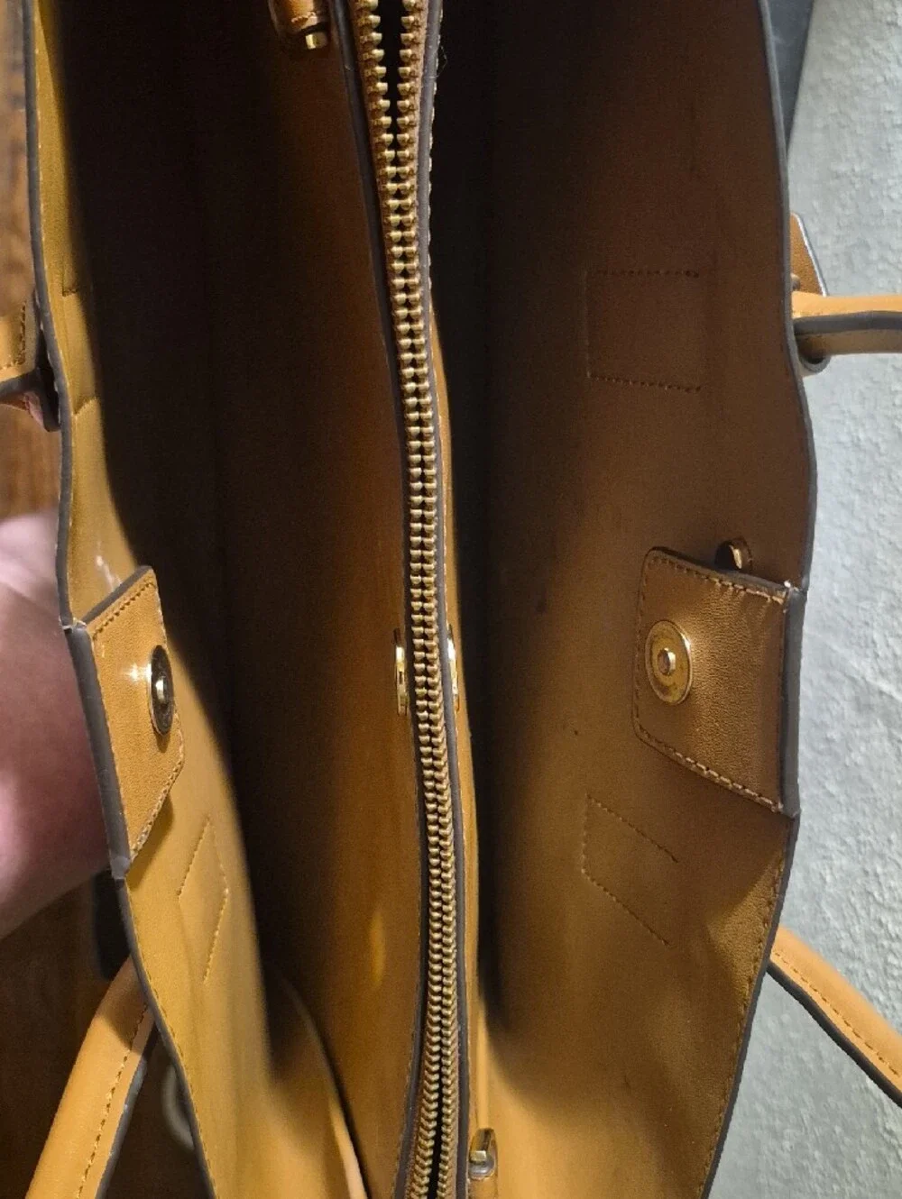 Michael Kors Cream and Tan Signature Tote